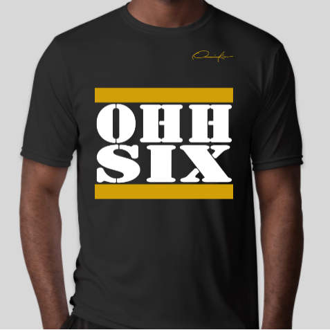 alpha phi alpha ohh six t-shirt black