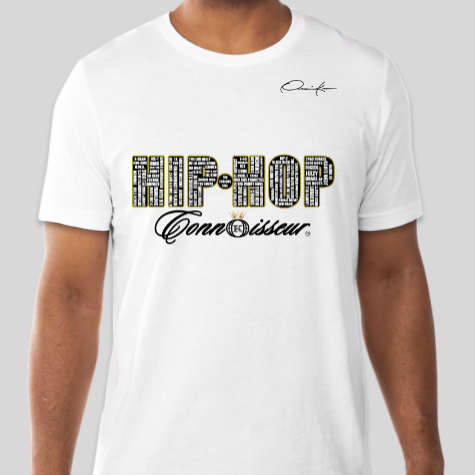 hip-hop connoisseur rap legends shirt white