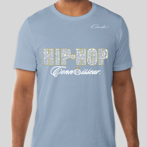 hip-hop connoisseur rap legends shirt carolina blue
