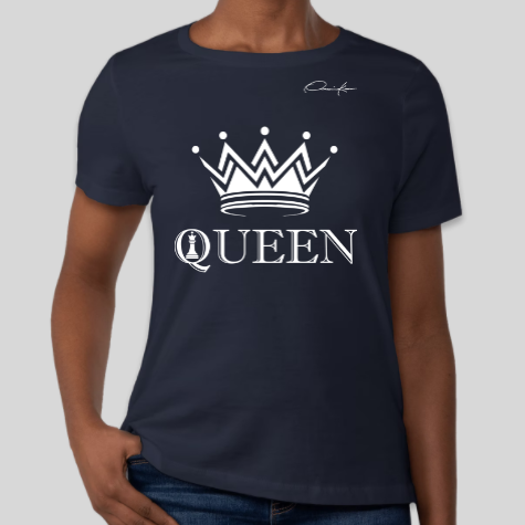 queen t-shirt navy blue