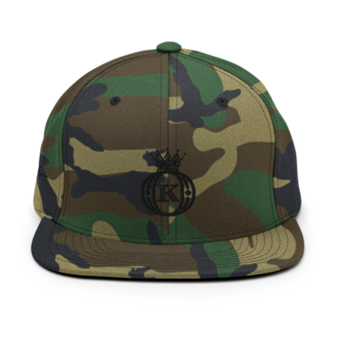 custom embroidered logo baseball cap camouflage