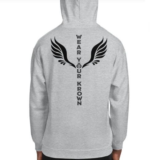 signature collection hoodie gray