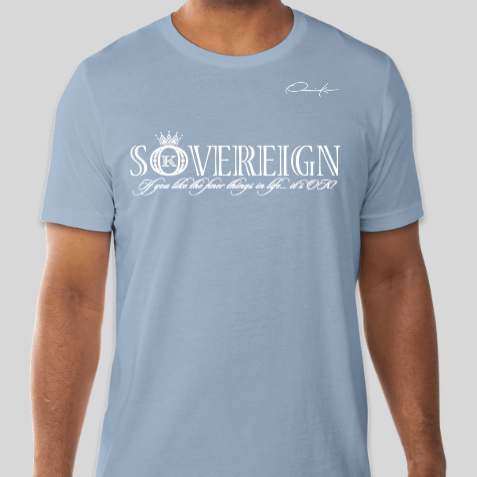 sovereign t-shirt carolina blue