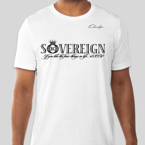 sovereign t-shirt white