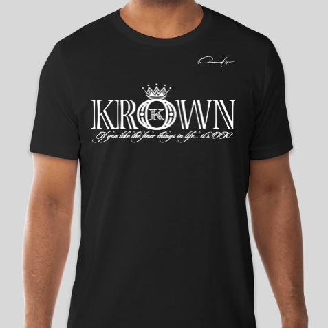 streetwear king t-shirt black