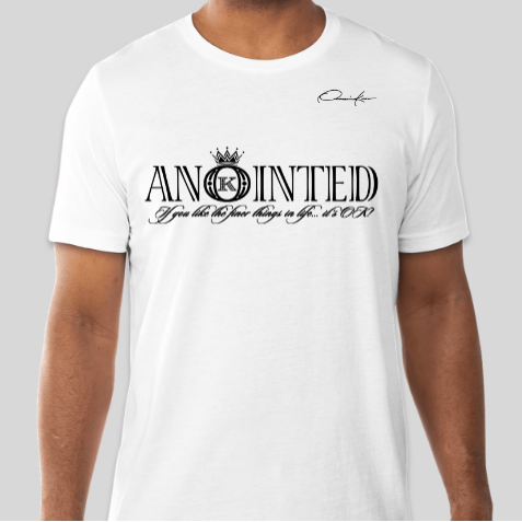 anointed t-shirt white