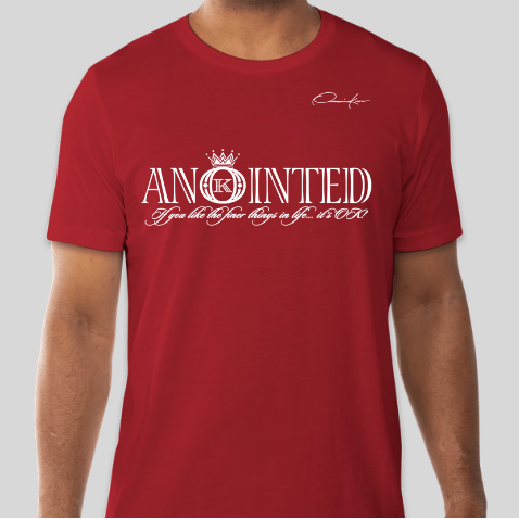 anointed t-shirt red