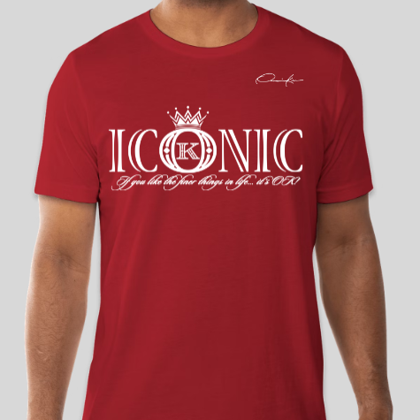 iconic t-shirt red