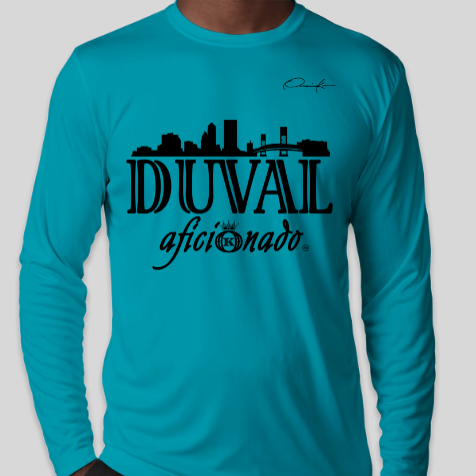 duval jacksonville t-shirt long sleeve
