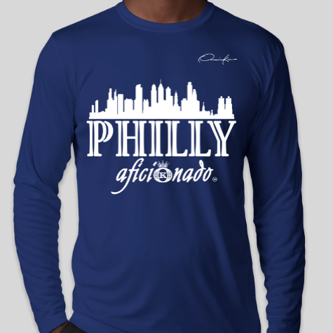 philly t-shirt long sleeve