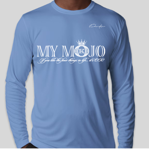 mojo shirt carolina blue long sleeve