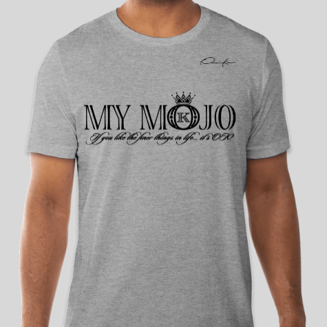 mojo t-shirt gray