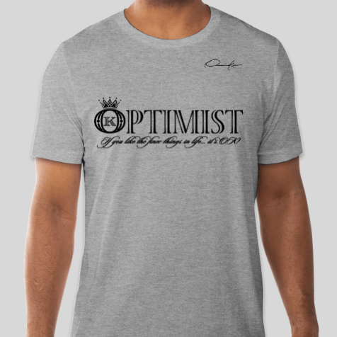 optimist t-shirt gray