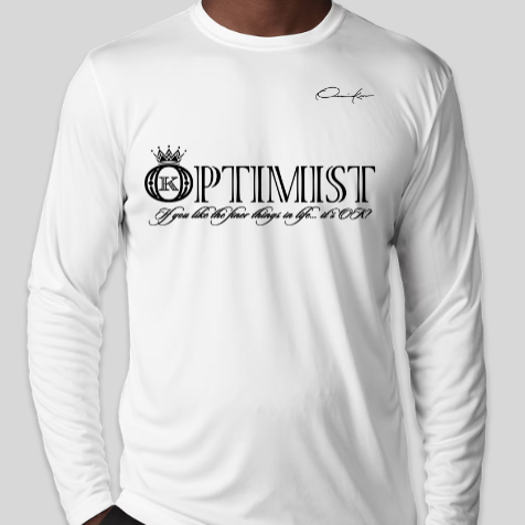 optimist shirt white long sleeve