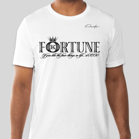 fortune t-shirt white