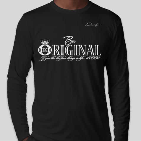 be original shirt black