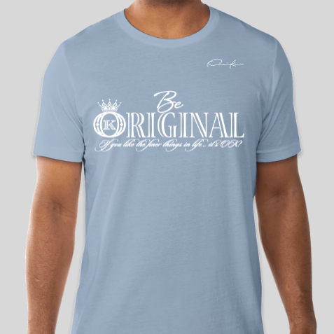 carolina blue be original t-shirt