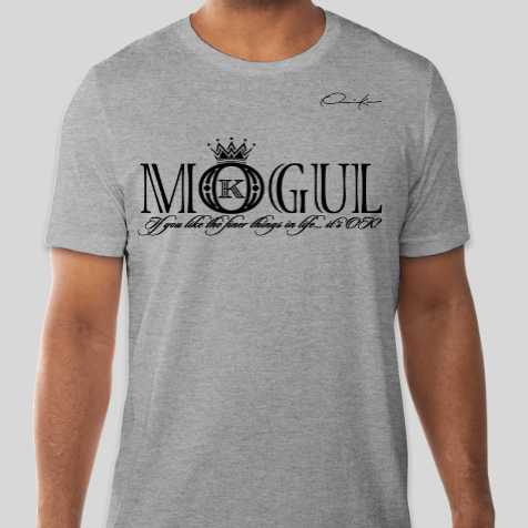 mogul t-shirt gray