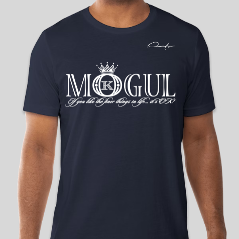 mogul t-shirt navy blue