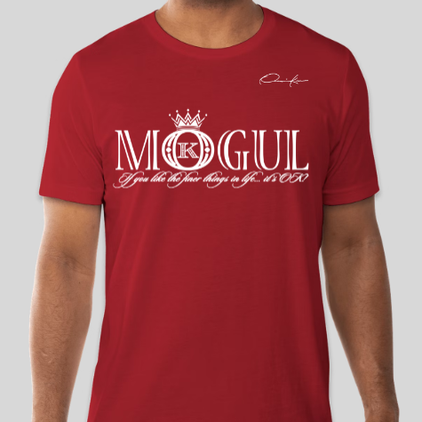 mogul t-shirt red