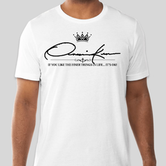 Onassis Krown Signature Collection T-Shirt - White / Small - T-Shirt