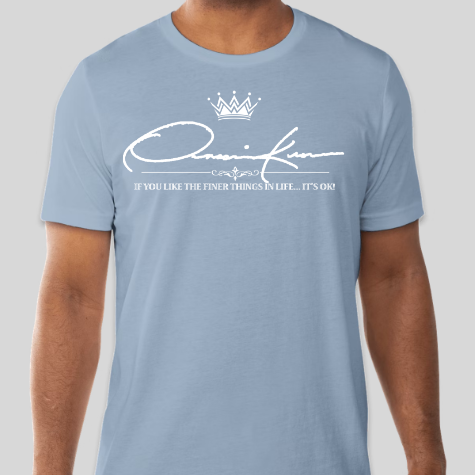 signature t-shirt carolina blue