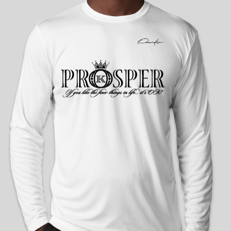 prosper shirt white long sleeve