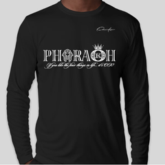 Pharaoh Long Sleeve T-Shirt - Black / Small - Long Sleeve Tee