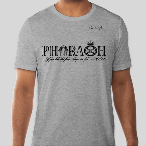 pharaoh t-shirt gray