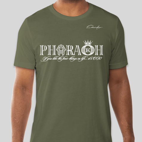 pharaoh t-shirt army green