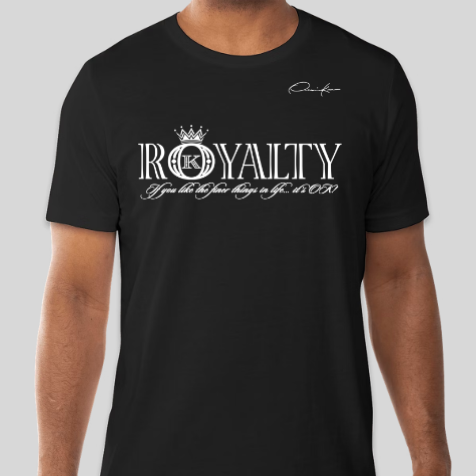 royalty t-shirt black