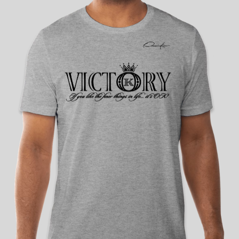victory shirt gray