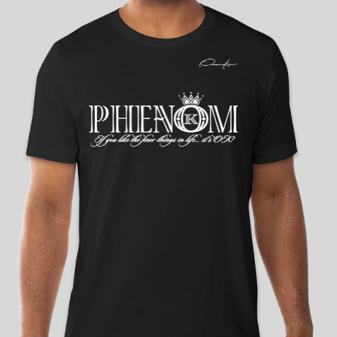 phenom t-shirt black