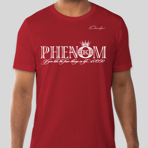 phenom t-shirt red