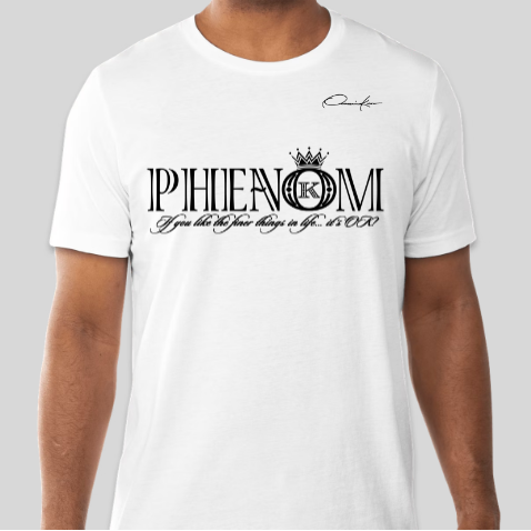 phenom t-shirt white