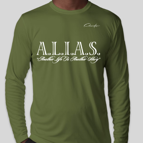 army green A.L.I.A.S. long sleeve shirt - alias