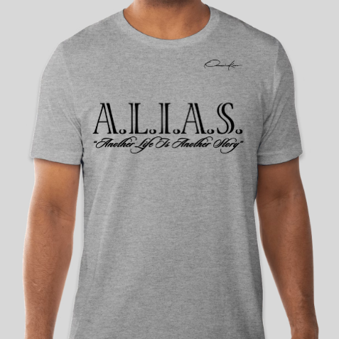 gray alias t-shirt