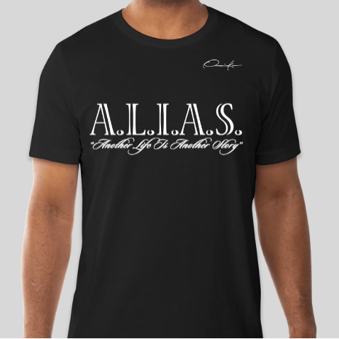 black alias t-shirt