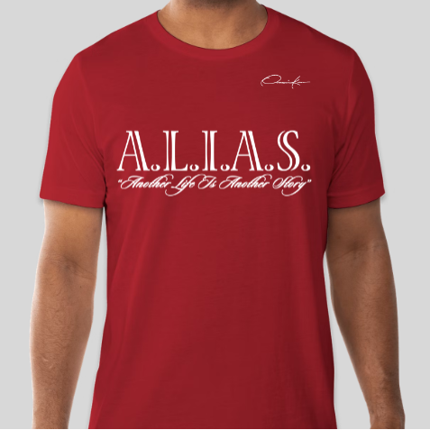 red alias t-shirt