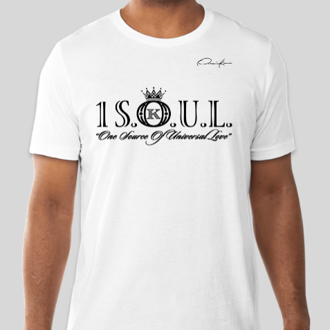 WHITE 1 S.O.U.L. t-shirt