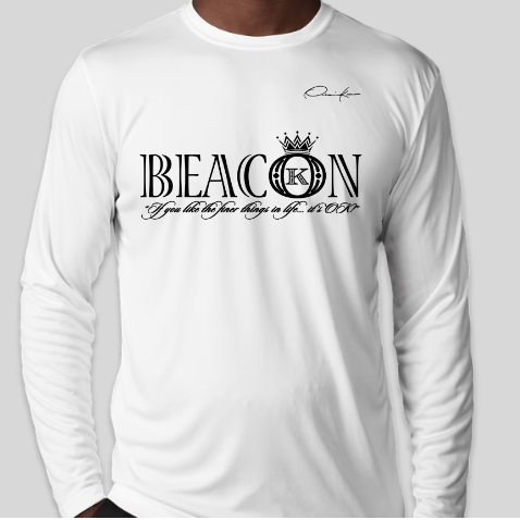white beacon long sleeve shirt
