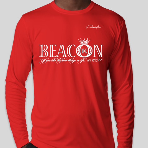 red beacon long sleeve shirt