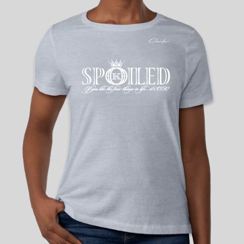 carolina blue spoiled t-shirt