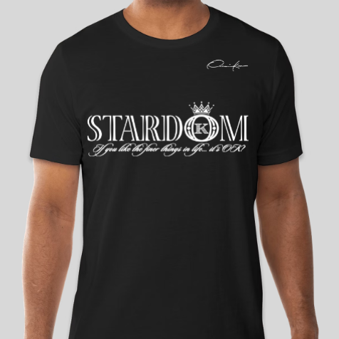 stardom t-shirt black