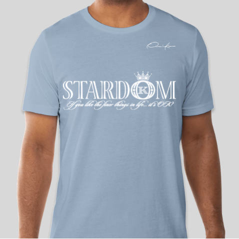 stardom t-shirt carolina blue