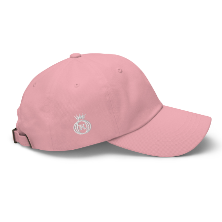 women's pink crown cap