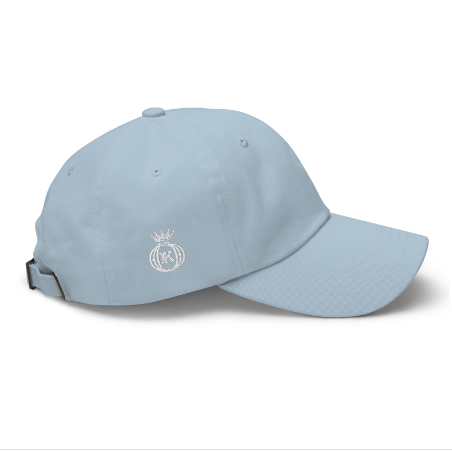 women's light blue crown cap