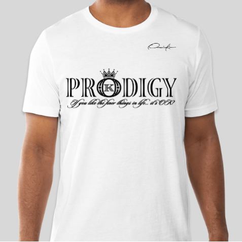 prodigy t-shirt white