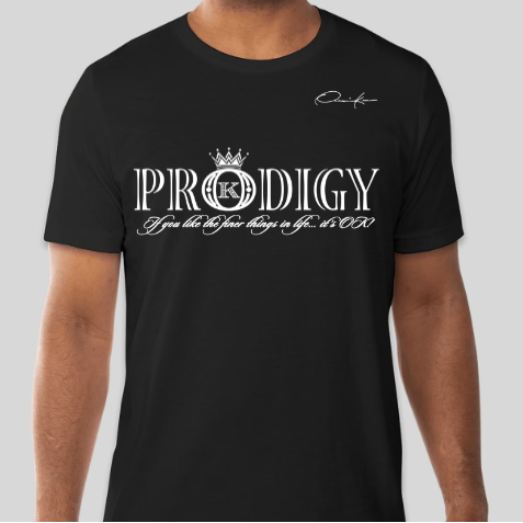 prodigy t-shirt black