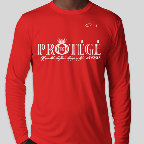 protege shirt red